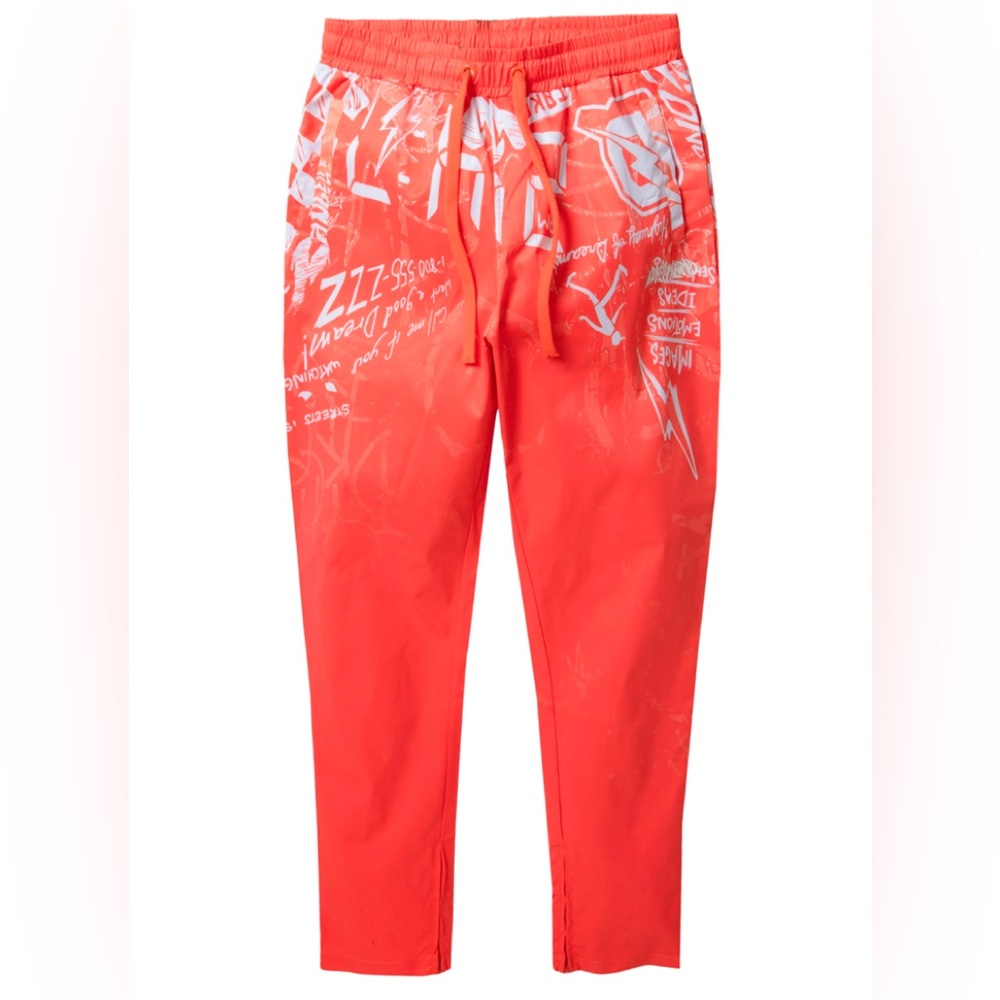 Dreamland (Salmon) Nylon Joggers